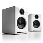 Audioengine A2+ Active Speakers with USB in Gloss White 