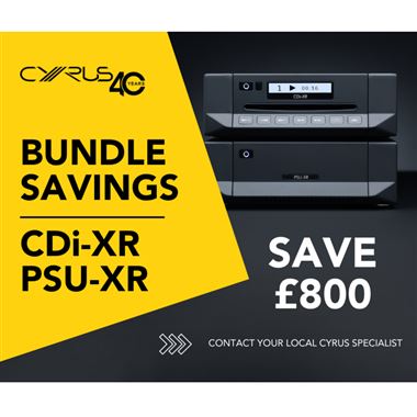 Cyrus CDi-XR CD Player and PSU-XR Power Supply
