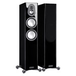 Monitor Audio Gold 5G 200 Floorstanding Speakers, X-Dem in Piano Ebony