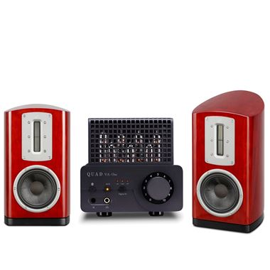 Quad VA-One+ Valve Bluetooth HiFi with Quad Z1 speakers and Free cables