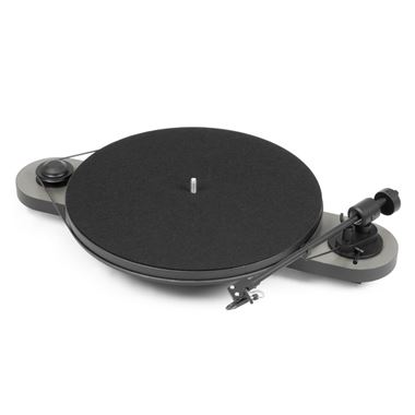 Pro-Ject Elemental Turntable in Silver/Black