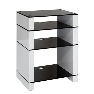 Ex Display Blok Stax 810X - Tall HiFi Stand with Record Storage, InStore Collection Only