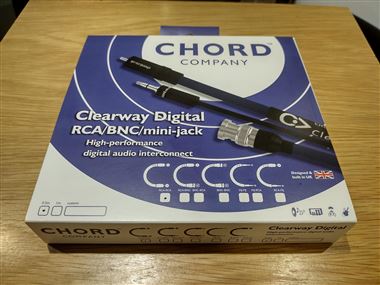 Chord Clearway Coax Digital Interconnect
