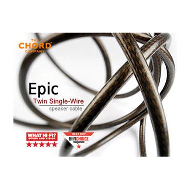Chord Company Epic X - Factory Terminated Speaker Cables (pairs)