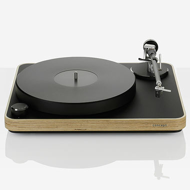 Clearaudio Concept Turntable in Wood Trim Complete with Cartridge