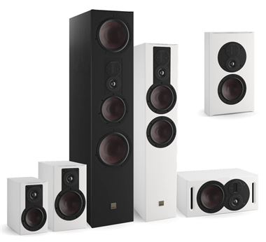 Dali Opticon 6 Mk2 Floorstanding Loudspeakers in Black, Ex-Dem as new