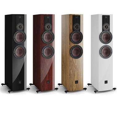 Dali Rubikore 6 Floorstanding Speakers in Natural Walnut, Ex-Display as new