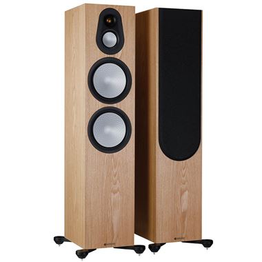 Monitor Audio Silver 500 Speakers  Walnut