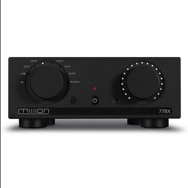Mission 750 Compact Standmount speakers and Mission 778x Integrated Amplifier