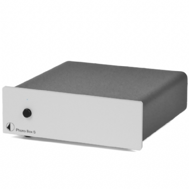 Pro-Ject Phono Box S Turntable MM/MC PreAmp in Silver