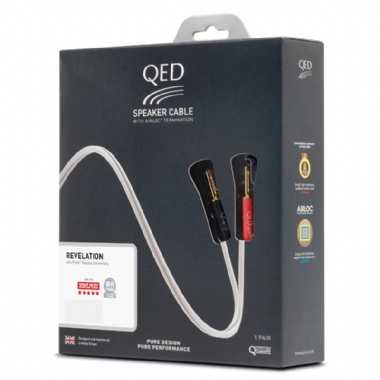 QED Signature Revelation Pre-Packaged Airloc Terminated Speaker Cables