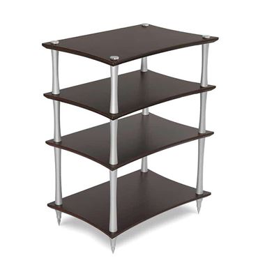 Quadraspire Q4 Evo Bamboo 3 shelf Hi-Fi Table