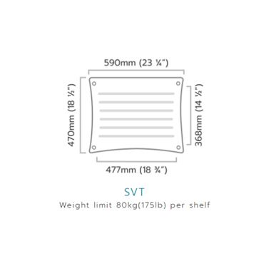 Quadraspire SVT Performance HiFi 4 Shelf Table
