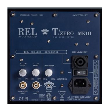 REL T Zero Mk.III Compact Subwoofer