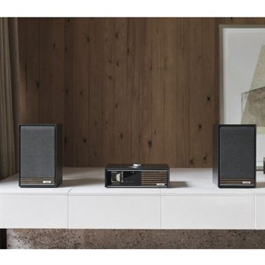  Ruark R610 Compact Streaming System with Ruark Sabre-R Bookshelf Speakers 