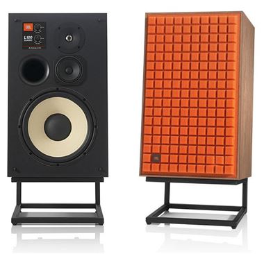 Arcam Radia SA35 Streaming Amplifier with JBL Classic L100 Speakers & Stands
