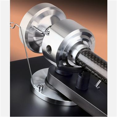 Project Debut Reference 10 Turntable in Satin Black with Cartridge and Record Clamp