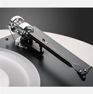 Project Debut Reference 10 Turntable in Satin Black with Cartridge and Record Clamp