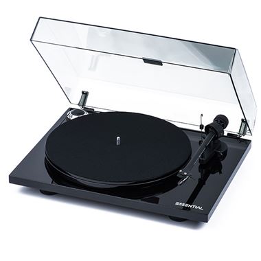 Ex Display Project Essential III Turntable inc. Lid and Ortofon Cartridge in Black