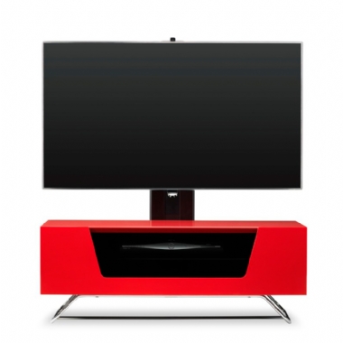 Alphason Alpha Chromium 2 Cantilever TV / AV Cabinet