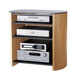 Ex-Display Alphason FineWoods FW750/4 4 Shelf HiFi Stand in Walnut