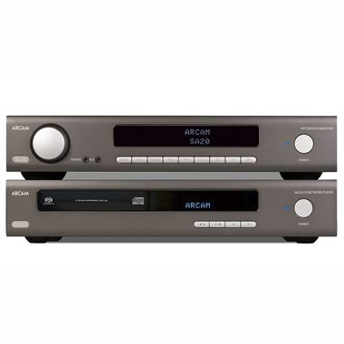 Arcam SA20 Amplifier with CDS50 CD/Music Streamer