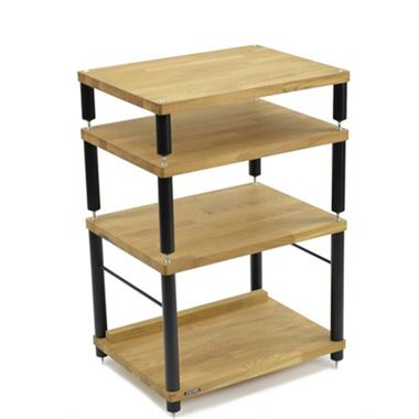 Atacama Apollo Storm 6 4 Shelf Table with Record Storage