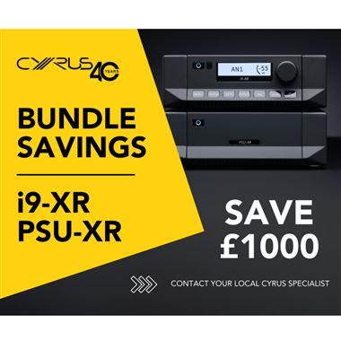 Cyrus i9XR Amplifier and PSU-XR Power Supply