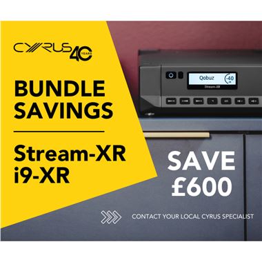 Cyrus i9-XR Amplifier and Stream-XR Streamer