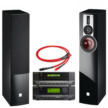 Cyrus 82 DAC with CDi and Dali Rubicon 5 Speakers