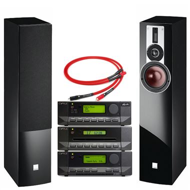 Cyrus 82 DAC QXR with CDi and Stream X Signature and Dali Rubicon 5 Speakers