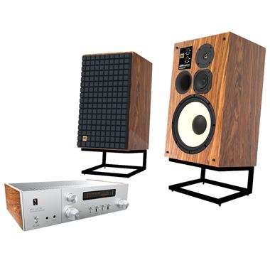 JBL Classic 75th Anniversary Limited Edition System with SA750 Streaming Amplifier and L100LE Loudspeakers (0% excluded)