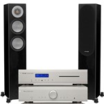 Musical Fidelity M2si Amp and M2sCD with Monitor Audio Silver 200 Speakers