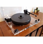 Project 6 Perspex SB Turntable inc Ortofon 2M Blue