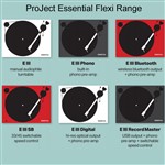 Project Essential III Phono Turntable