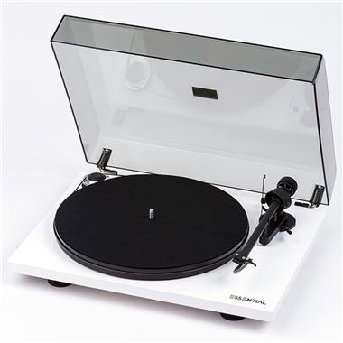 Pro-Ject Essential III RecordMaster USB Turntable with Electronic speed change, Dustcover and Ortofon Cartridge