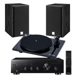Pro-Ject Essential III Starter System with Pioneer A20 and Dali Spektor 1 Speakers