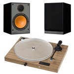 Pro-Ject Juke Box S2 turntable system with Monitor Audio M100 Speakers