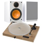 Pro-Ject Juke Box S2 turntable system with Monitor Audio M100 Speakers