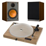 Pro-Ject Juke Box S2 turntable system with Monitor Audio M100 Speakers