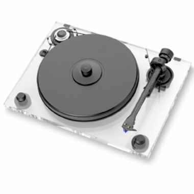 Pro-Ject 2 Xperience Acrylic Turntable inc. Lid and Ortofon 2M Silver Cartridge