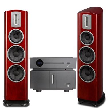 Quad Artera Play+ CD / USB / Pre Amp and Stereo Power Amplifier with Z3 Speakers and Free cables