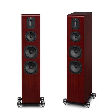 Quad S4 Mahogany Floorstanding Speakers, Ex Dem (pair)
