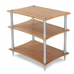 Quadraspire Q4 Evo Bamboo 3 shelf Hi-Fi Table