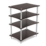 Quadraspire Q4 Evo Bamboo 3 shelf Hi-Fi Table