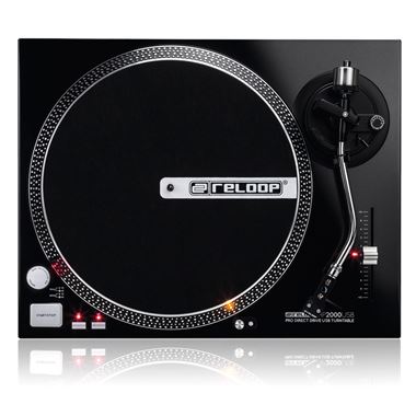 Reloop RP-2000 USB Mk.2 Direct Drive USB Turntable inc. Perspex Lid