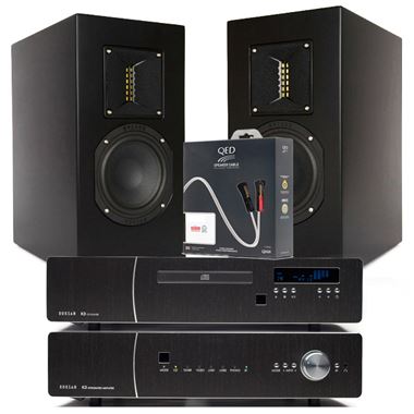 Roksan K3 CD Di and K3 Amplifier with Roksan TR-5 Speakers and Cables