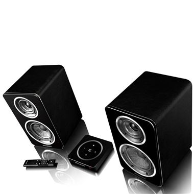 Wharfedale Diamond A1 Active Bookshelf Speakers Inc. H1 Hub