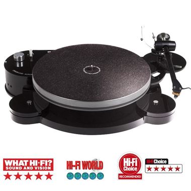 Origin Live Aurora Mk5. Turntable Complete Package with Origin Live Silver Mk5 Tonearm and Ortofon 2M Black Cartridge.