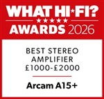 New... Arcam Radia A15+ Integrated  Amplifier with Phono MM, DAC & Bluetooth